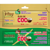 Sachê de Shampoo e Condicionador Novex Óleo de Coco